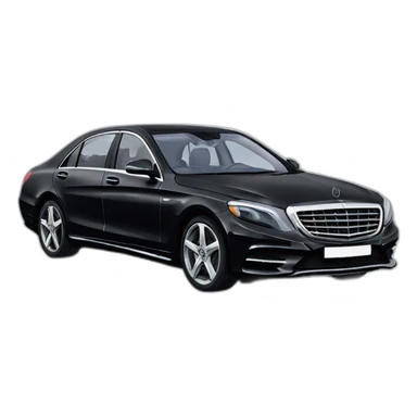 Mercedes S class sticker