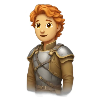 Courage chat roux sticker