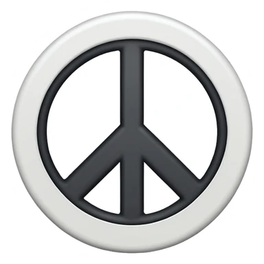 Peace Symbol sticker