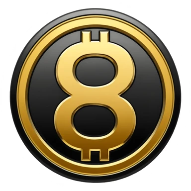 $ dollar black symbol sticker