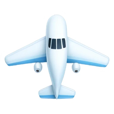 Icey airplane sticker