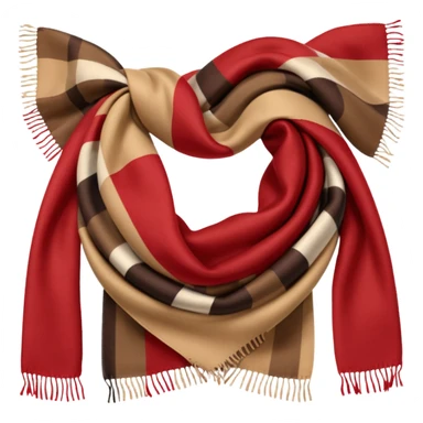 burberry scarf sticker