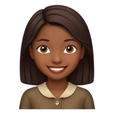 Indonesian girl, java girl sticker