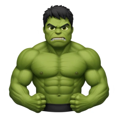 hulk  de sutiã sticker