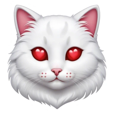 cat with a hart sticker