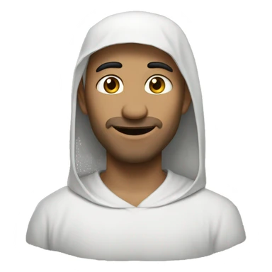 Худи коричневый с надписью EBASHIM sticker