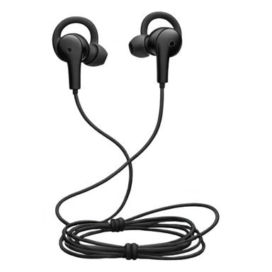 old wired earphones sticker