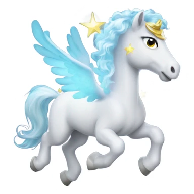 magic sparkling Pegasus  sticker