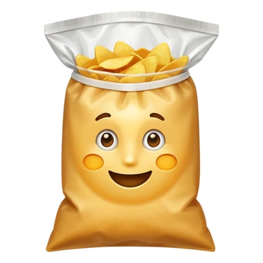 chips in a bag sticker