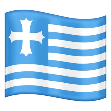 Hazme la bandera de la comunidad autónoma de galicia (España) sticker