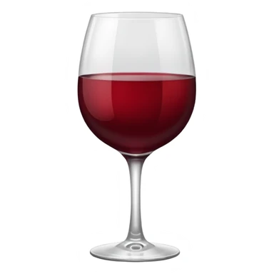 glass of wine  sticker