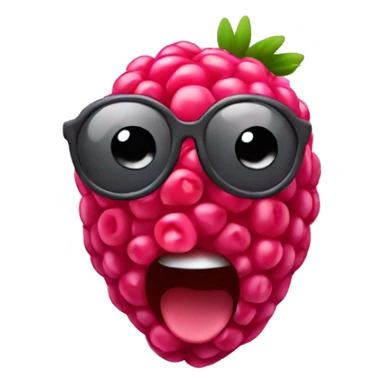 raspberry raf sticker