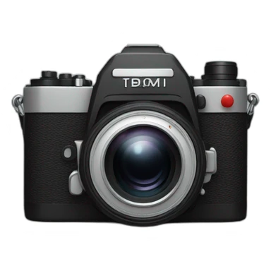 slr film camera sticker