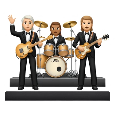 The eagles band  sticker