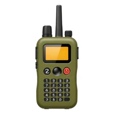army walkie talkie sticker