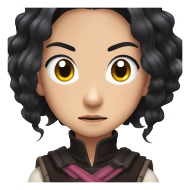 Nezuko Demon Slayer sticker