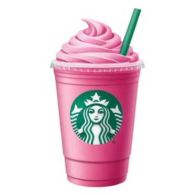 Starbucks pink drink sticker