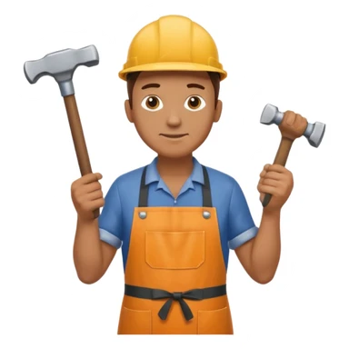 Street Sign Maker man sticker