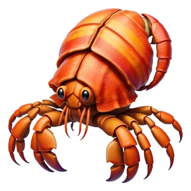 hermit crab sticker