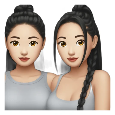 Kim jennie you & me sticker