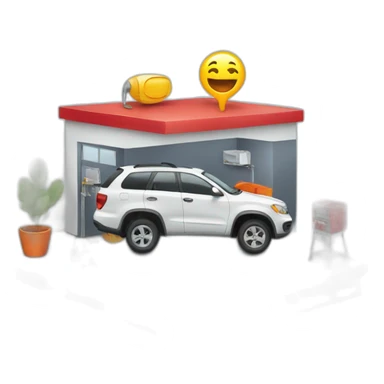 auto repair center sticker