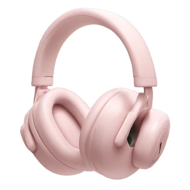 Light Pink over ear headphones airpod max sticker