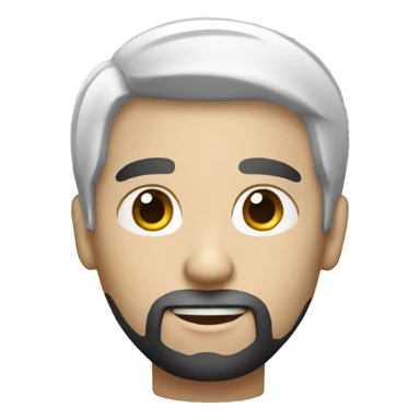 white man with black hair working macbook sticker