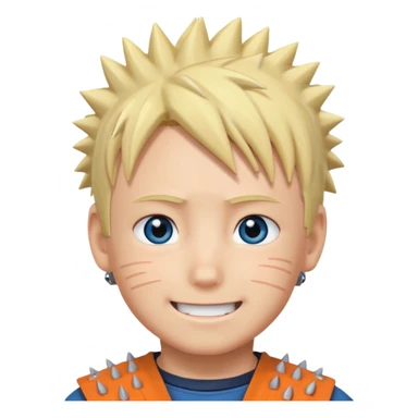 Naruto Smiling Kid sticker