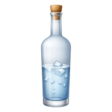 vodka bottle sticker