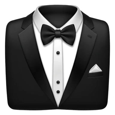 black tie (just tie, not ribbon) sticker