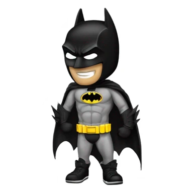 Batman in Jordans  sticker
