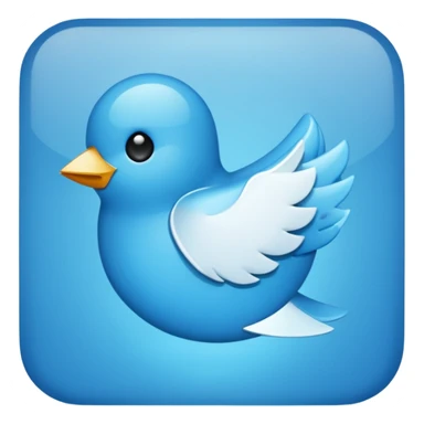 X (Twitter) f sticker