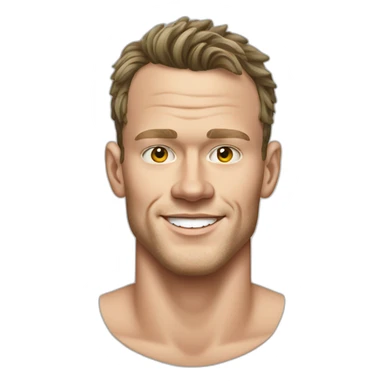 Jonathan Toews as a beach bum sticker