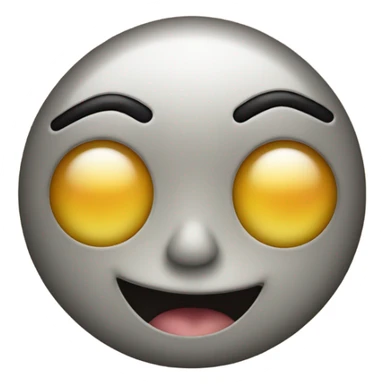 Wink face with a peace sign over an eye with tongue sticking out ￼ sticker