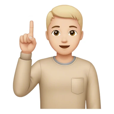 doigt d’honneur amical sticker