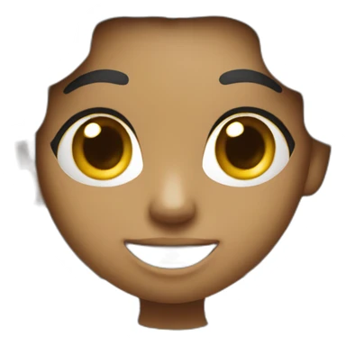 dentist girl with a toothbrush in his hand sticker