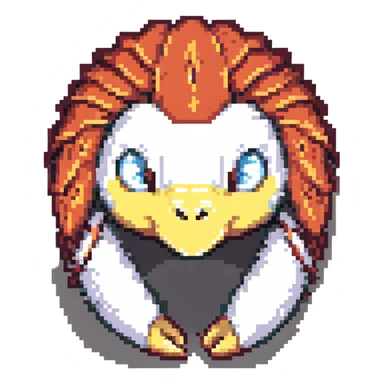 Knuckles the Echidna face from Sonic the Hedgehog sticker