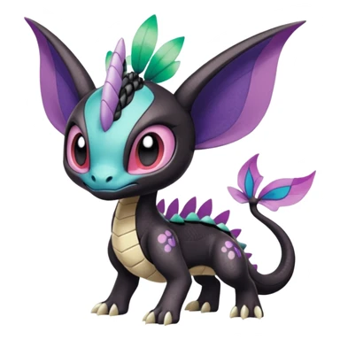 Meloetta-Palkia-Spyro-Toothless-Stitch-Pokémon-Fakémon-creature-hybrid sticker