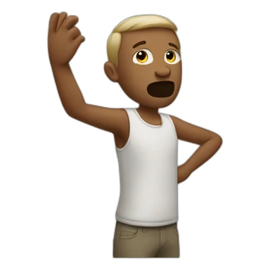 Man do a double dab sticker