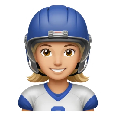 Football Players, Female player sticker