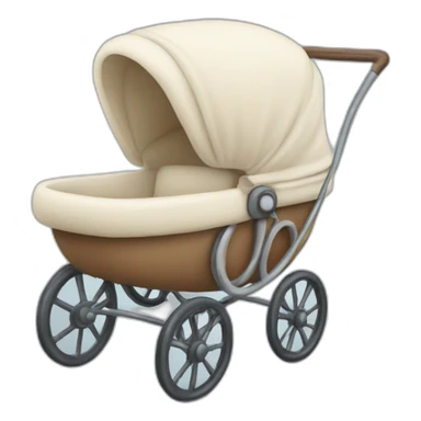 Baby in a pram sticker