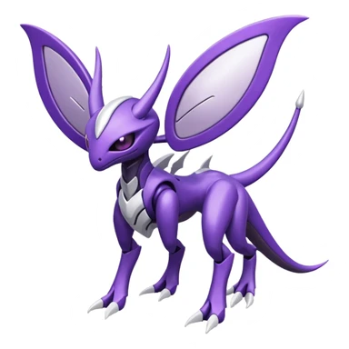 Genesect-Lunala-Fakémon-hybrid-creature (full body)  sticker