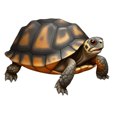 Red-footed tortoise sticker