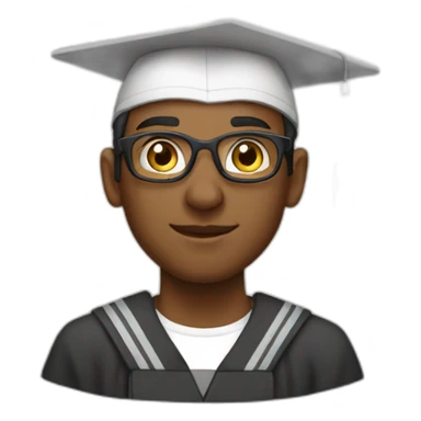 I am Ahmed, a graduate of architecture. sticker