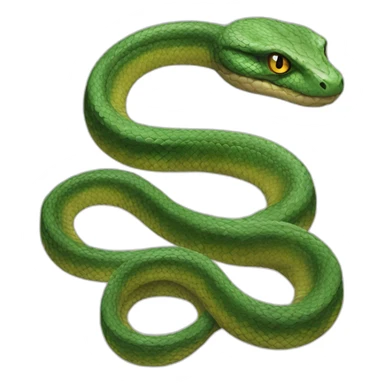 Basilic snake Harry Potter sticker