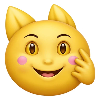Yellow Emoji with big boobs and pointy nipples  sticker