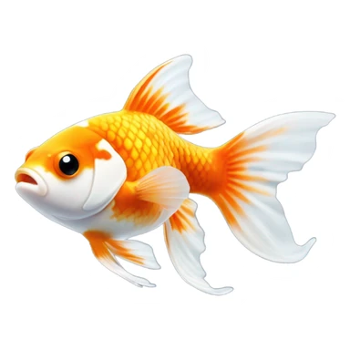 beautiful goldfish cute sticker