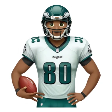 Philadelphia Eagles jersey sticker