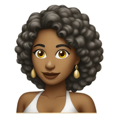 Performer woman brazilian sticker