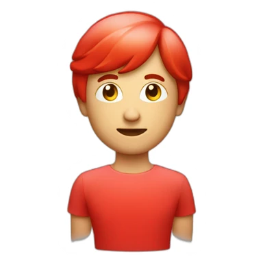 wee woo strobing red lights sticker